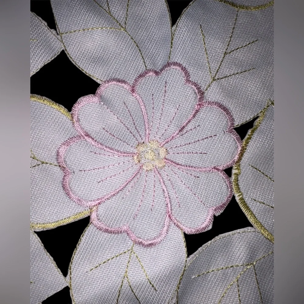 Floral table runner 54x13.5” Easter
